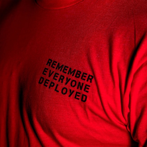 🇺🇸 👕 Grunt Style “R.E.D.” red L mens T-shirt 🇺🇸 - Picture 3 of 8